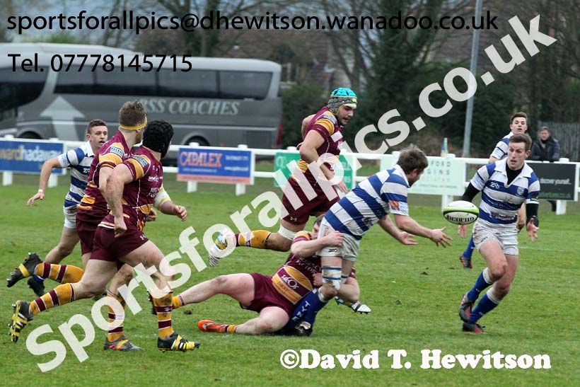 Tynedale v Sedgley Park, Tynedale Park, Corbridge, Northumberland. Photo: David T. Hewitson/Sports for All Pics